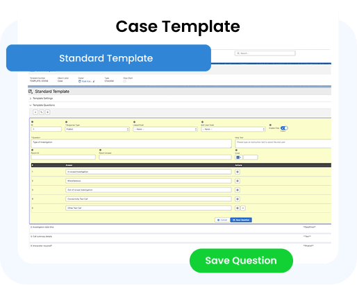 Template builder